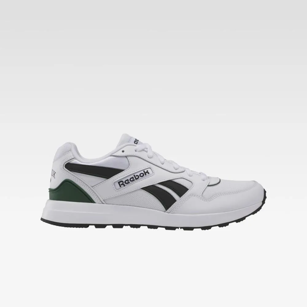 Reebok Footwear Men GL 1000 Shoes FTWWHT/CBLACK/DRKGRN