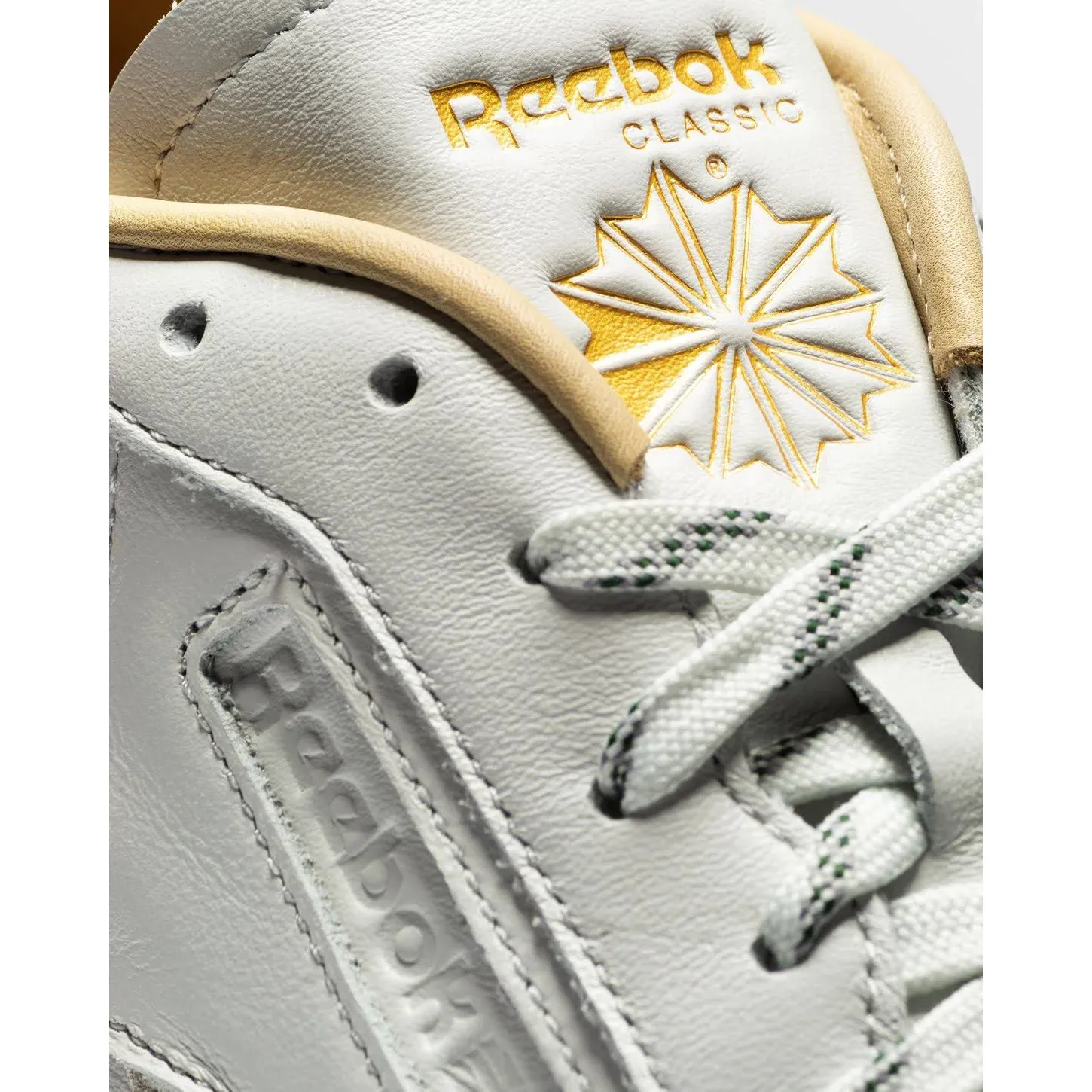 Reebok Men's Club C Revenge Shoes - White / Gold Metallic