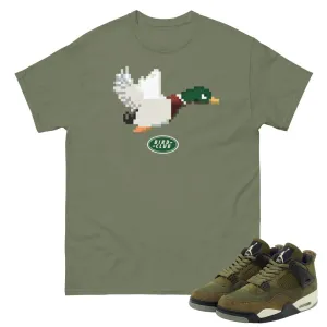 RETRO 4 CRAFT "MEDIUM OLIVE" DUCK SHIRT