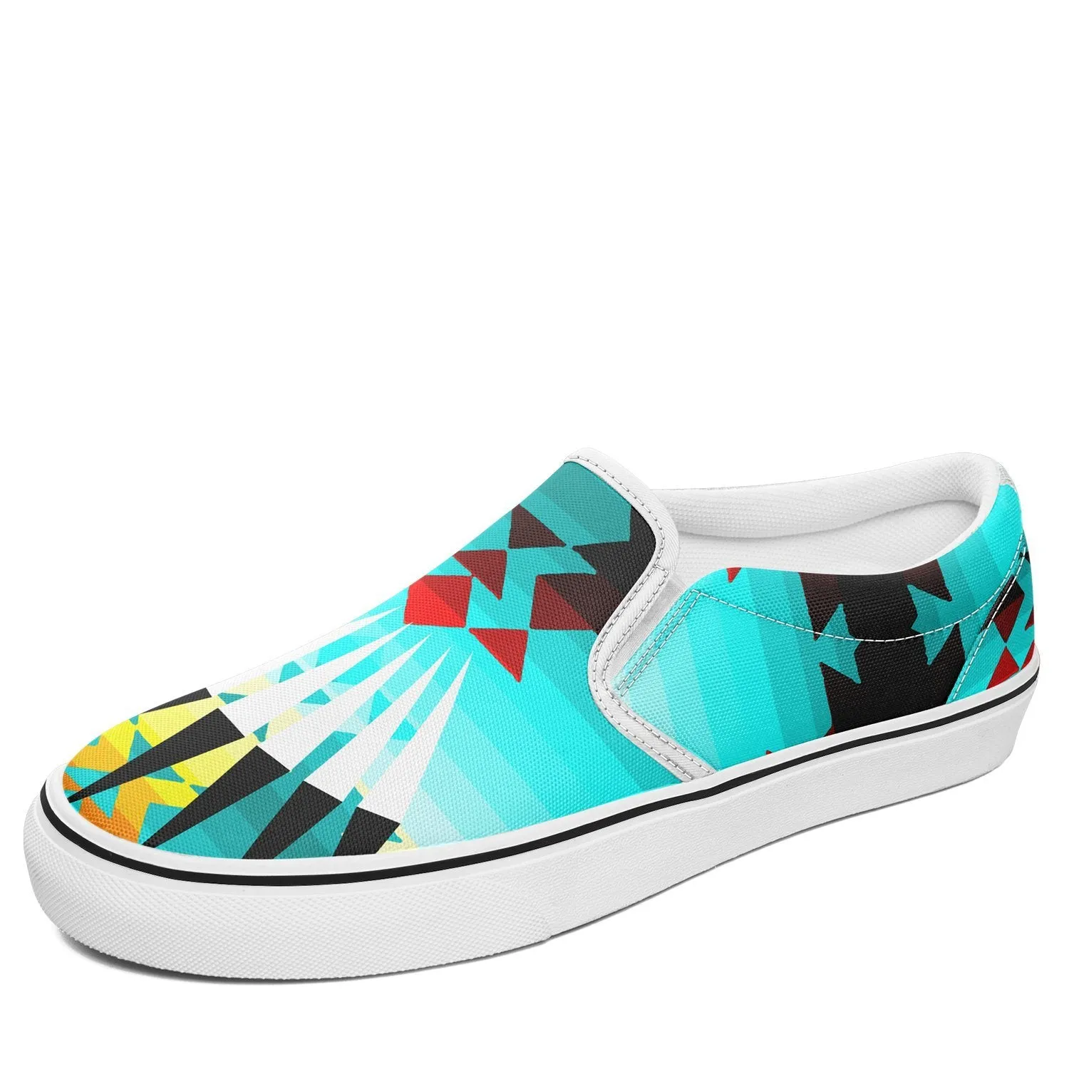 Ribbonwork Bustles Otoyimm Kid's Canvas Slip On Shoes