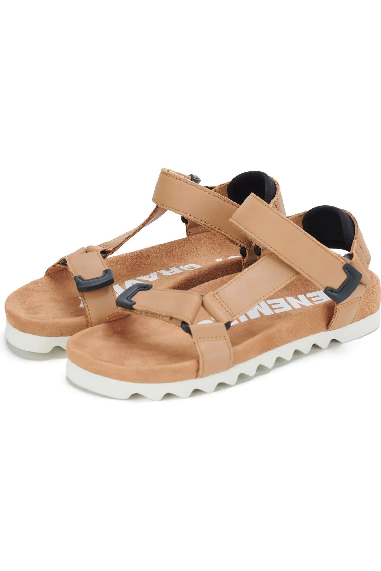 Rollie Tooth Wedge Sandal