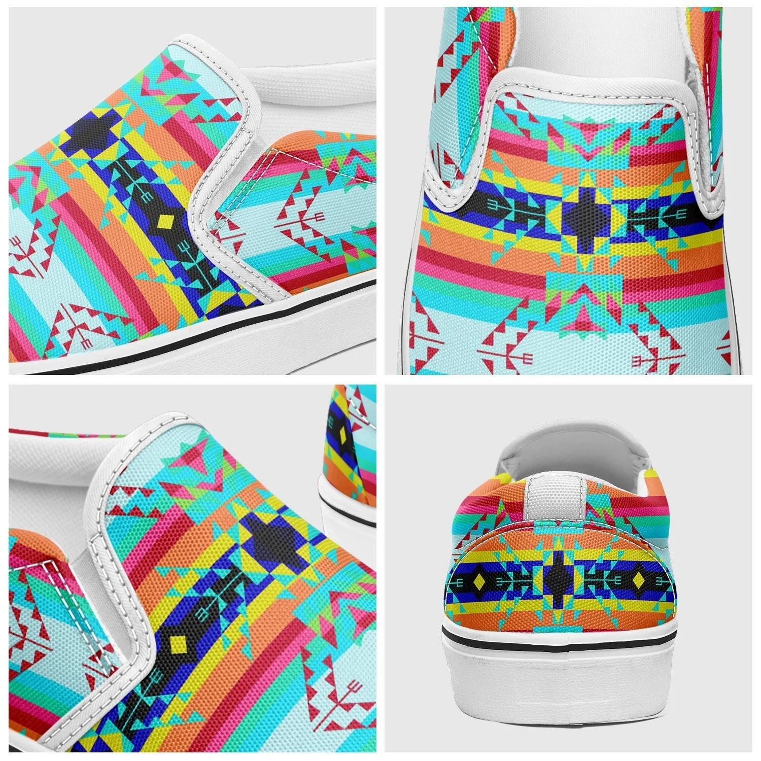 Sacred Spring Otoyimm Kid's Canvas Slip On Shoes