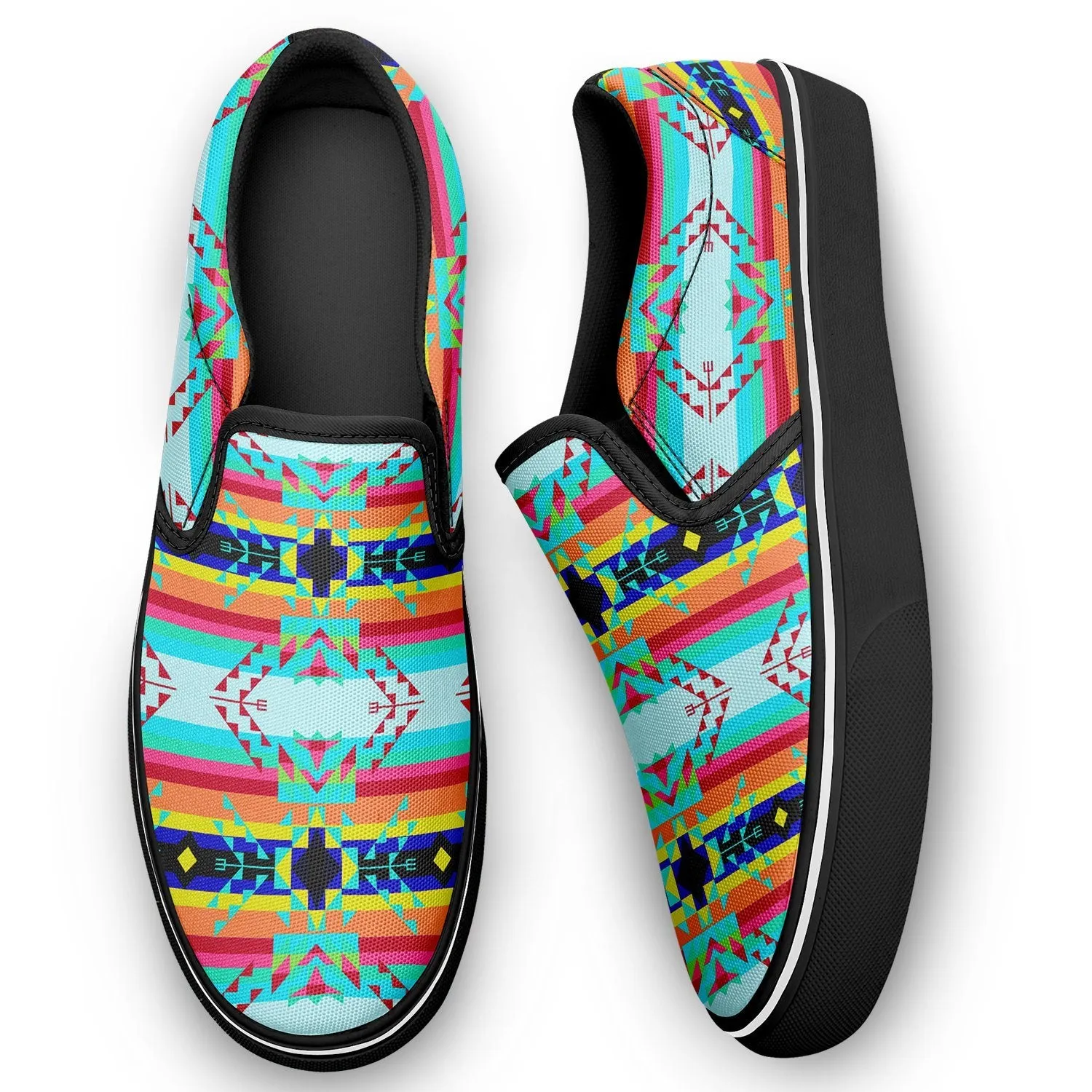 Sacred Spring Otoyimm Kid's Canvas Slip On Shoes