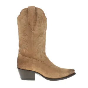 Sadie Embroidered Snip Toe Pull On Cowboy Boots