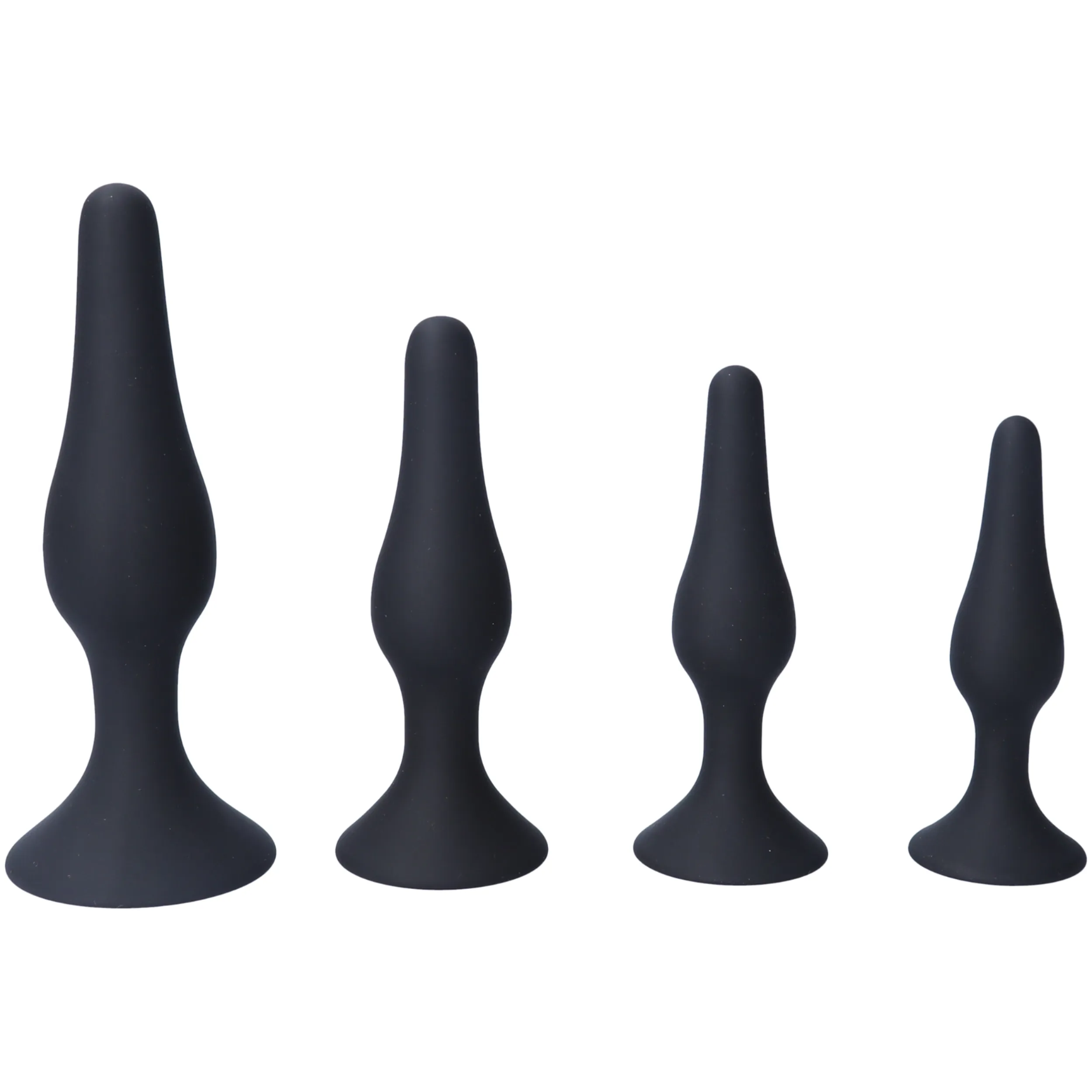 Silicone Anal Plug Kit - Set Of 4