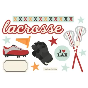 Simple Stories Simple Pages Page Pieces - Lacrosse*