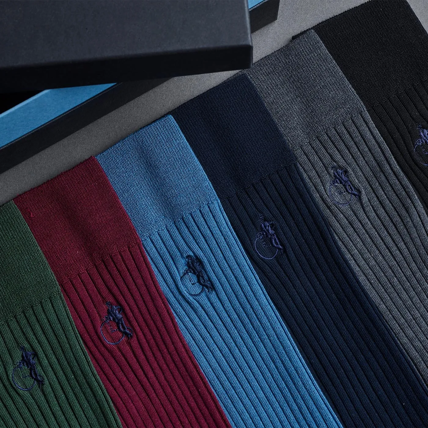 Simply Sartorial Socks - 6 Pair Gift Box