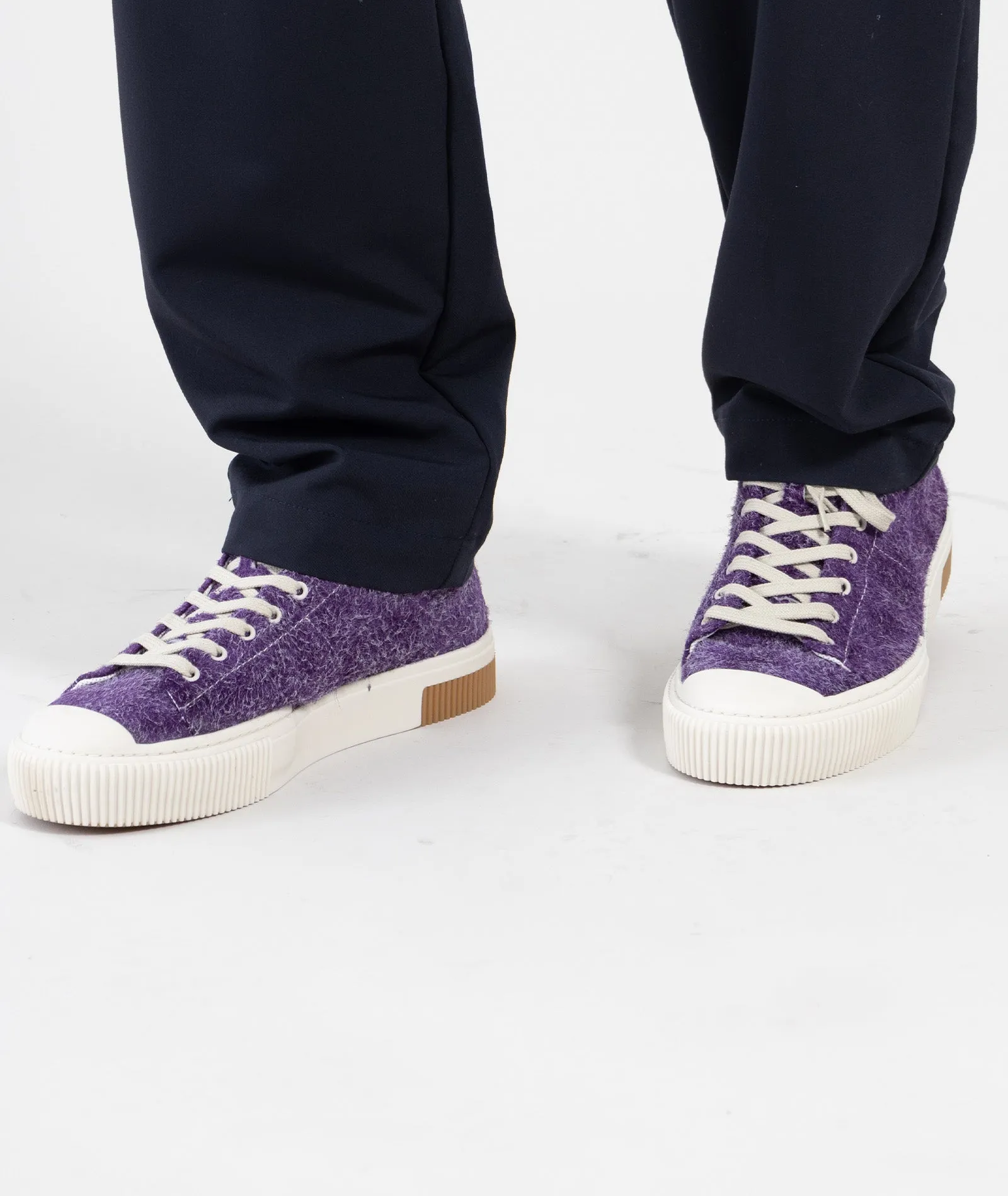 Sky Low - Violet Long Suede