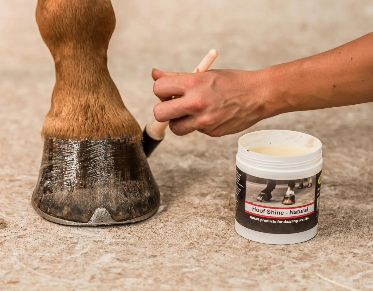 Smart Grooming Hoof Shine