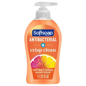 Softsoap - Antibacterial Liquid Hand Soap, Crisp Clean, 11.25 fl oz