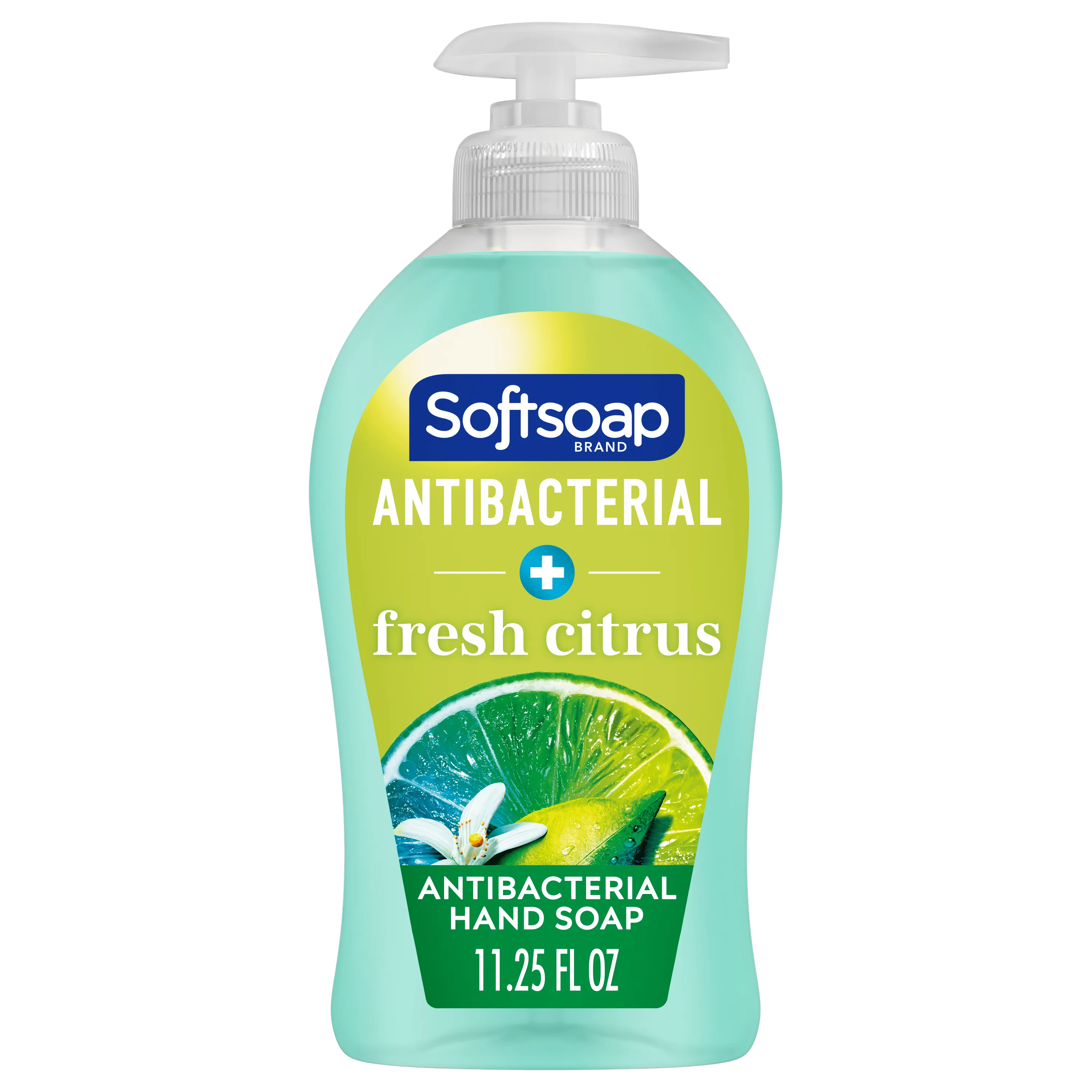 Softsoap Antibacterial Liquid Hand Soap, Fresh Citrus, 11.25 oz