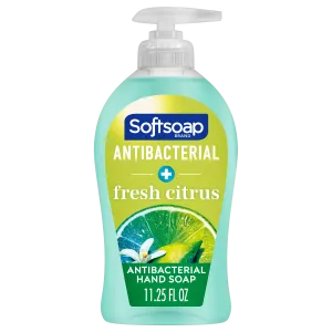 Softsoap Antibacterial Liquid Hand Soap, Fresh Citrus, 11.25 oz