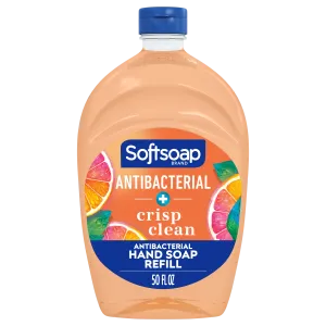 Softsoap - Antibacterial Liquid Hand Soap Refill, Crisp Clean, 50 oz