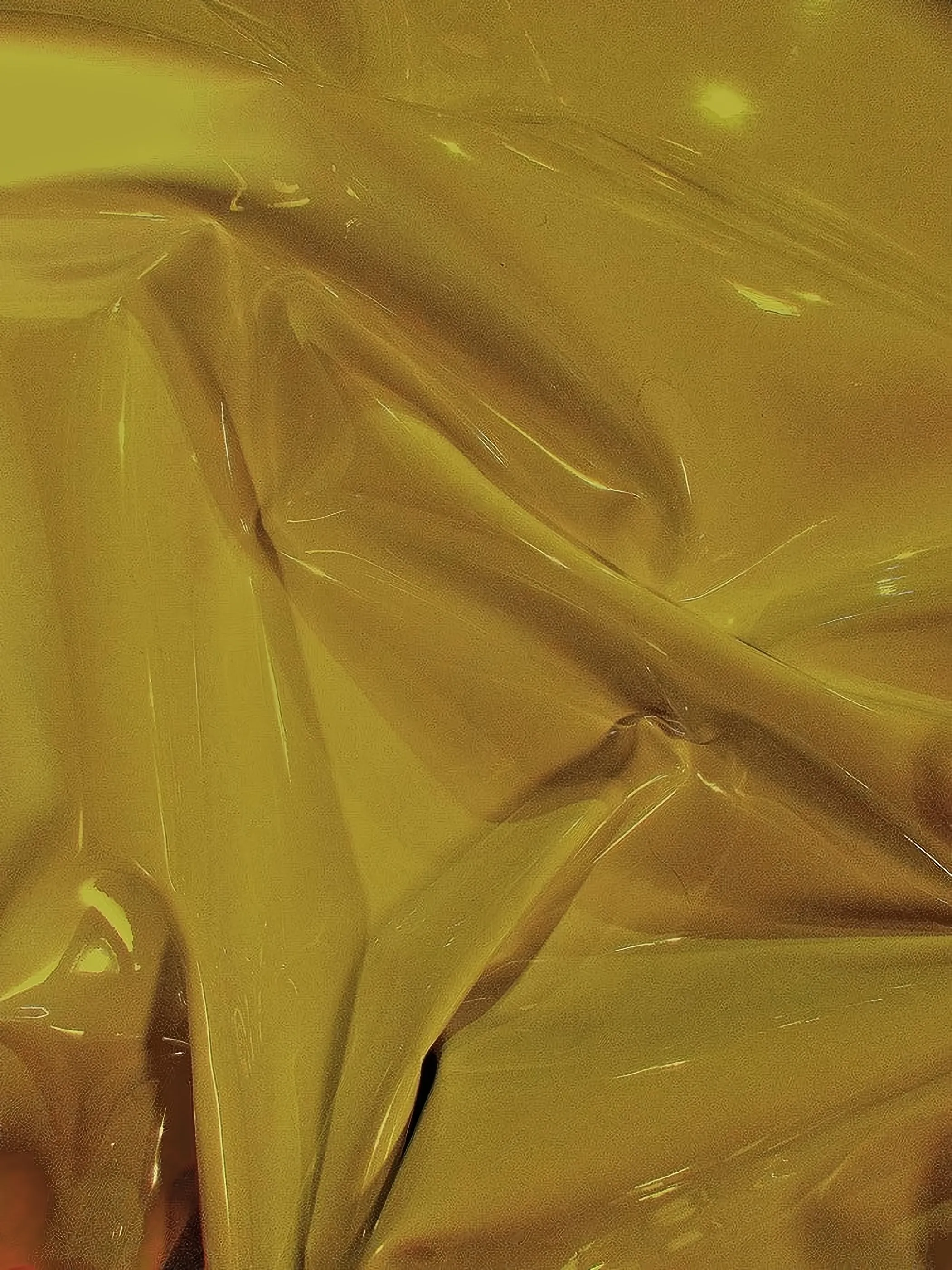 Solid Fetish Wet Glossy Upholstery Leather Vinyl Fabric / Gold / By The Roll - 30 Yards