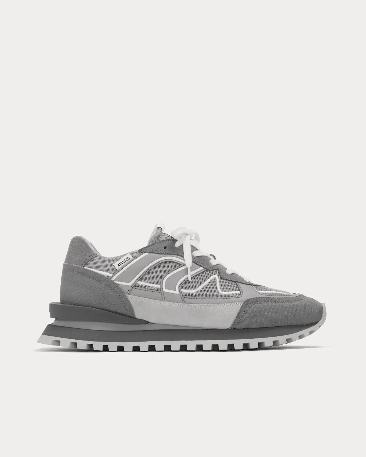 Sonar Grey / Light Grey Low Top Sneakers