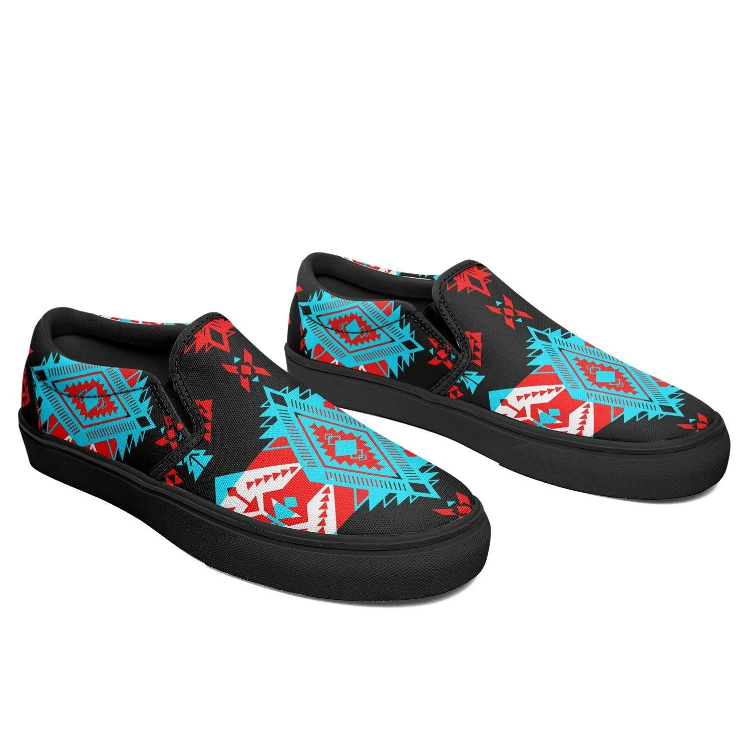 Sovereign Nation Trade Otoyimm Kid's Canvas Slip On Shoes