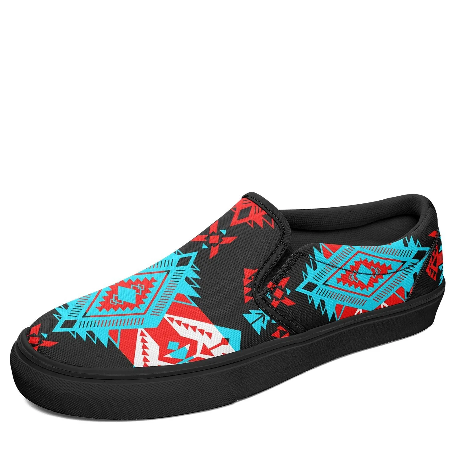 Sovereign Nation Trade Otoyimm Kid's Canvas Slip On Shoes