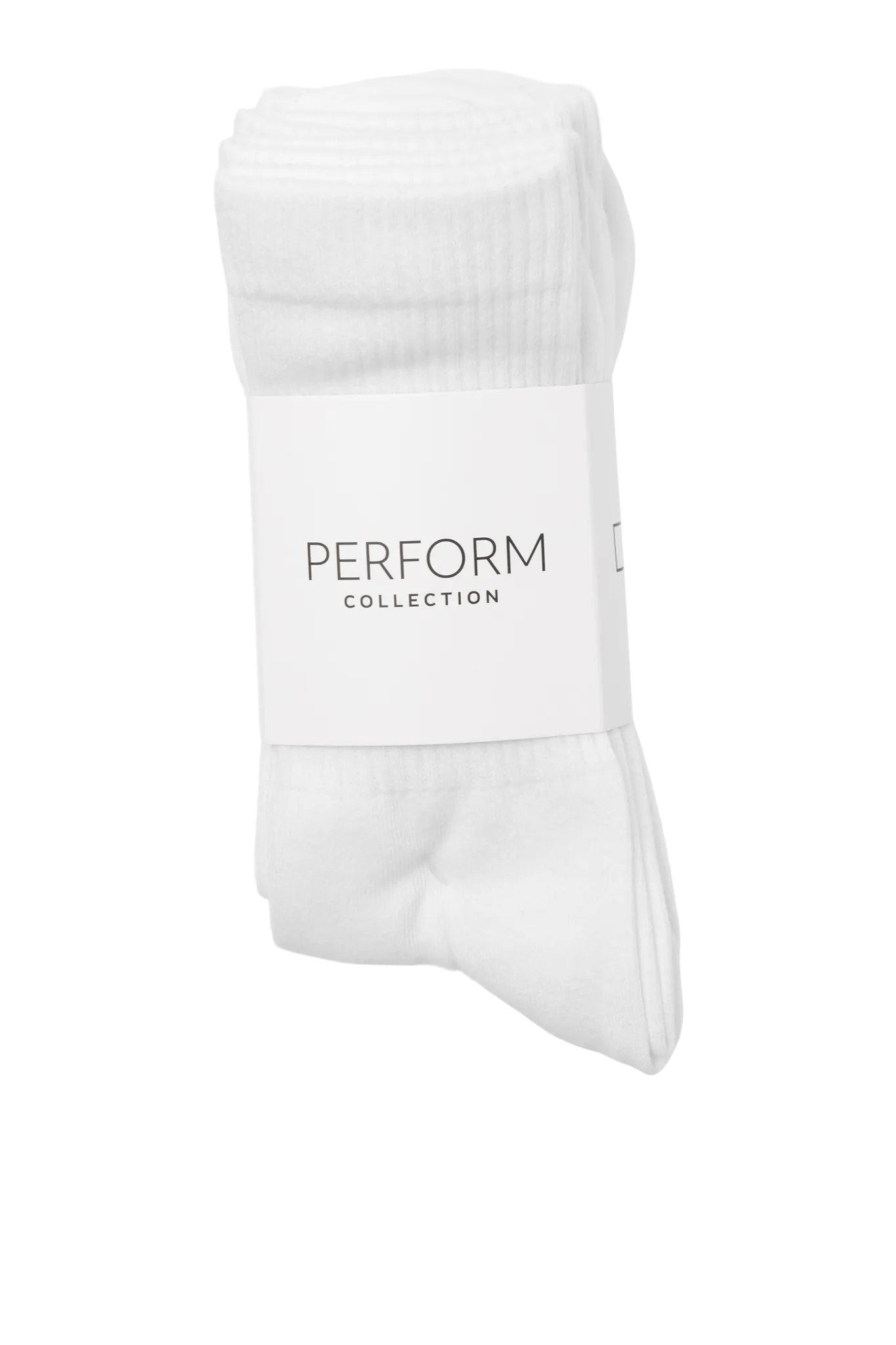 Sports Socks 5 pcs - White