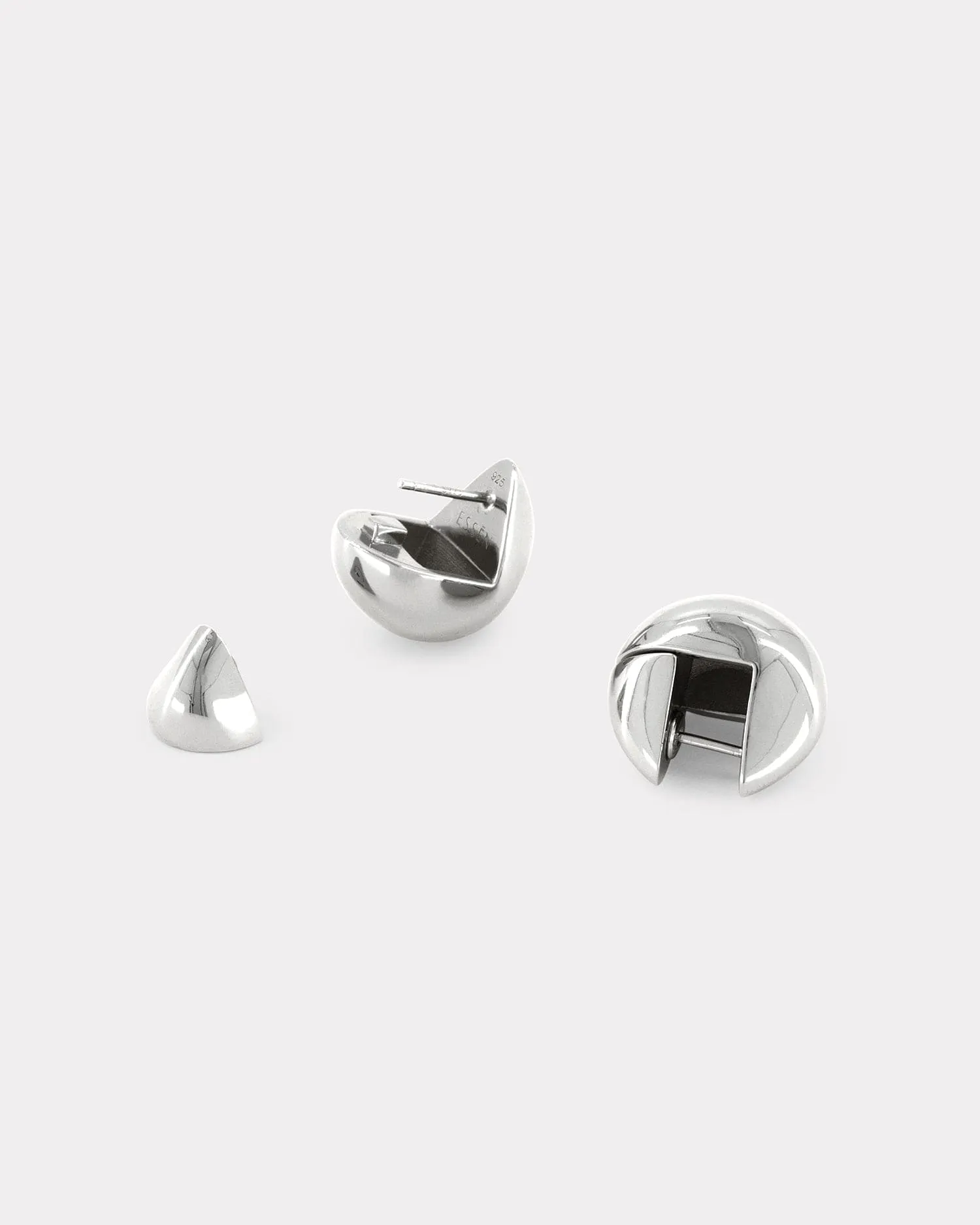 The Drop Earrings - Silver