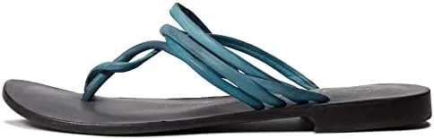 The Kayla Soft Strappy Sandals by Free People - Pool Blue