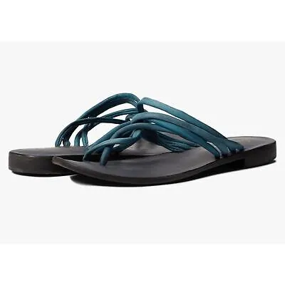 The Kayla Soft Strappy Sandals by Free People - Pool Blue