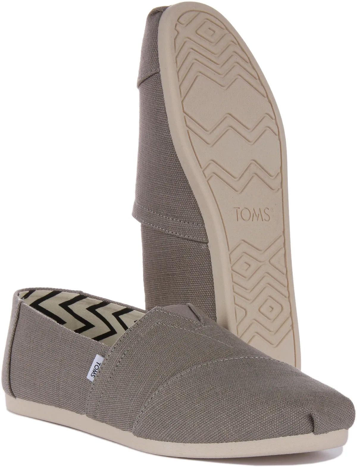 Toms Alpargata Heritage In Grey For Men