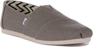 Toms Alpargata Heritage In Grey For Men