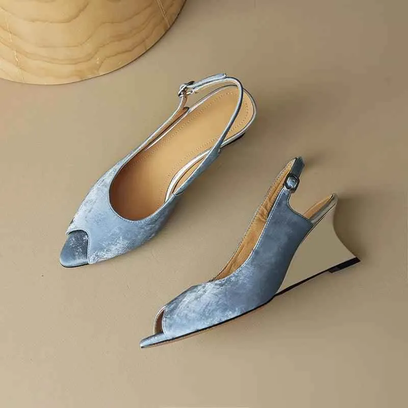 TSS49 Handmade Leather Pumps - Women's Casual Shoes