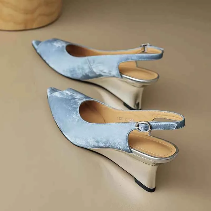 TSS49 Handmade Leather Pumps - Women's Casual Shoes