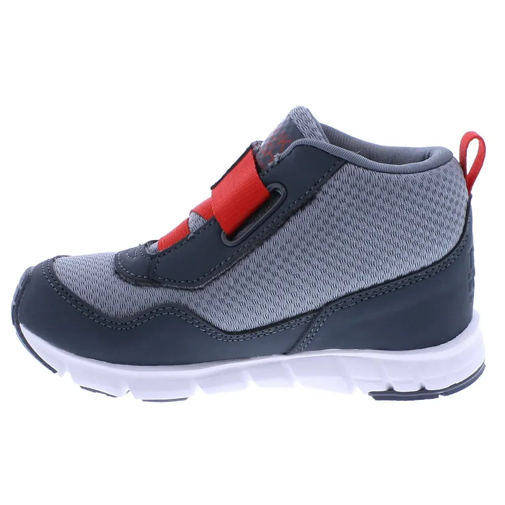 Tsukihoshi Child (Sizes 7-1) Tokyo Waterproof Sneaker - Slate/Red