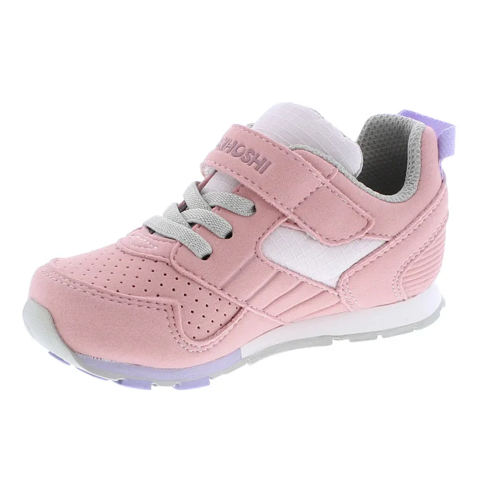 Tsukihoshi RACER Child Shoes (Sizes 7 - 13) - Rose/Pink