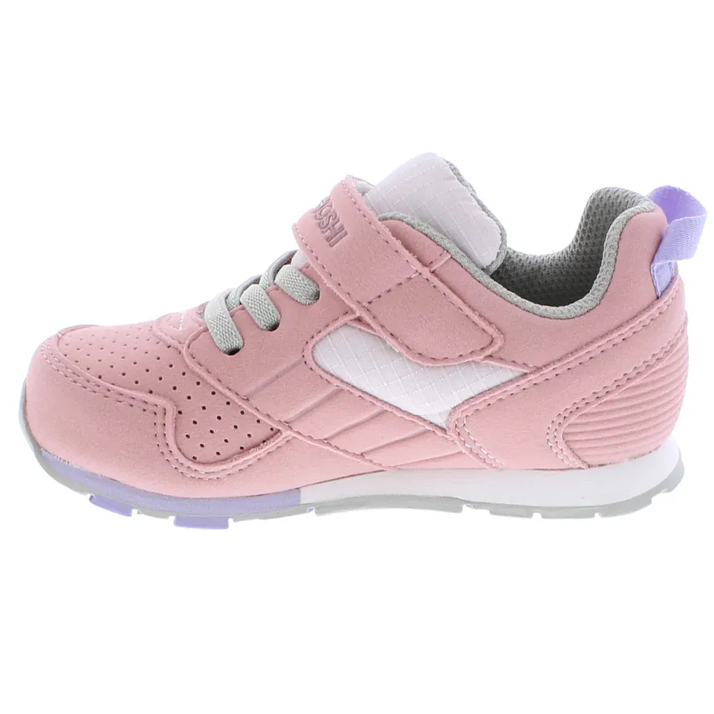 Tsukihoshi RACER Child Shoes (Sizes 7 - 13) - Rose/Pink