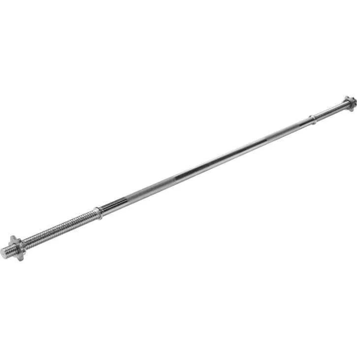 Unboxed Deal - Barbell Bar 150cm - Spinlock Star Collars - Chrome