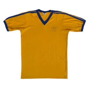 Vintage Adidas "Gold" V-Neck Ringer