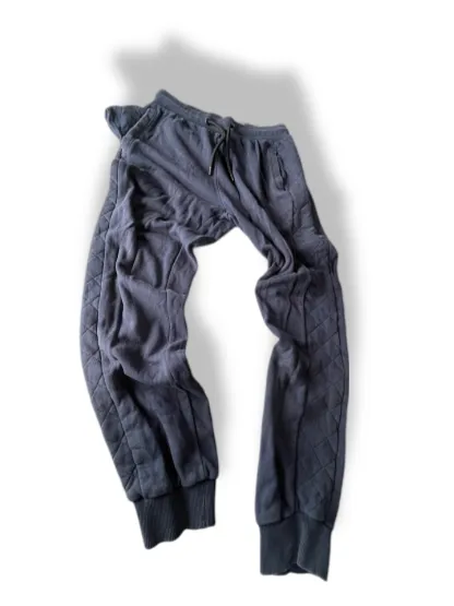 Vintage Nannystate men's blue sweat pant in M| L29 W28| SKU 4782