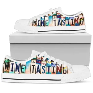 Wine Tasting Low Top Shoes