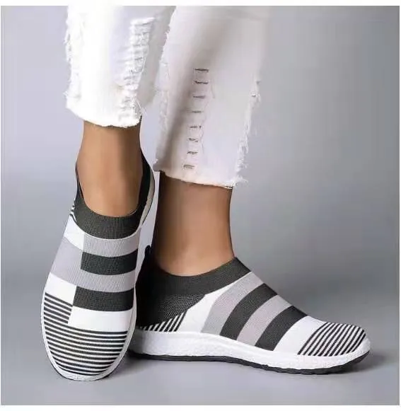 Women Flat High Quality Casual Sneakers - GlamzLife