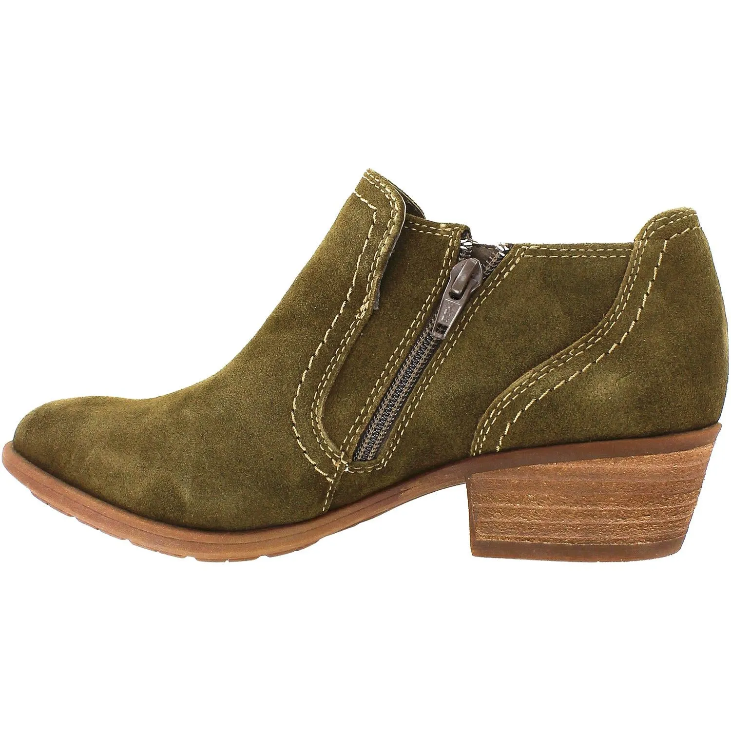 Women's Earth Peru Dark Khaki Suede