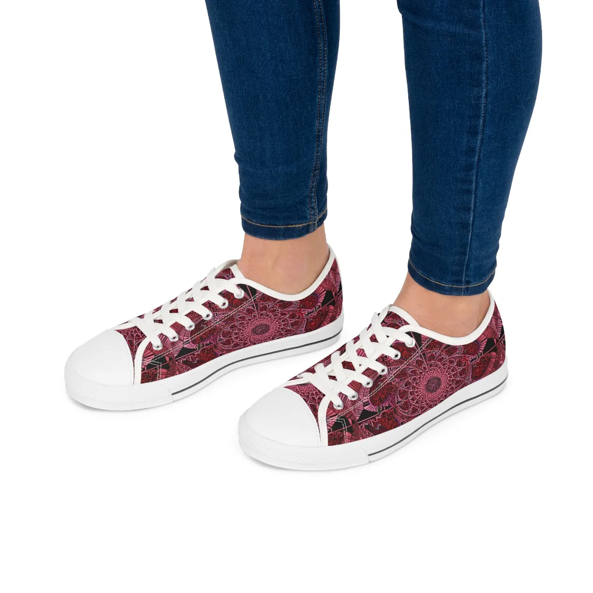 Women's Low Top Sneakers REDDIE PINKS