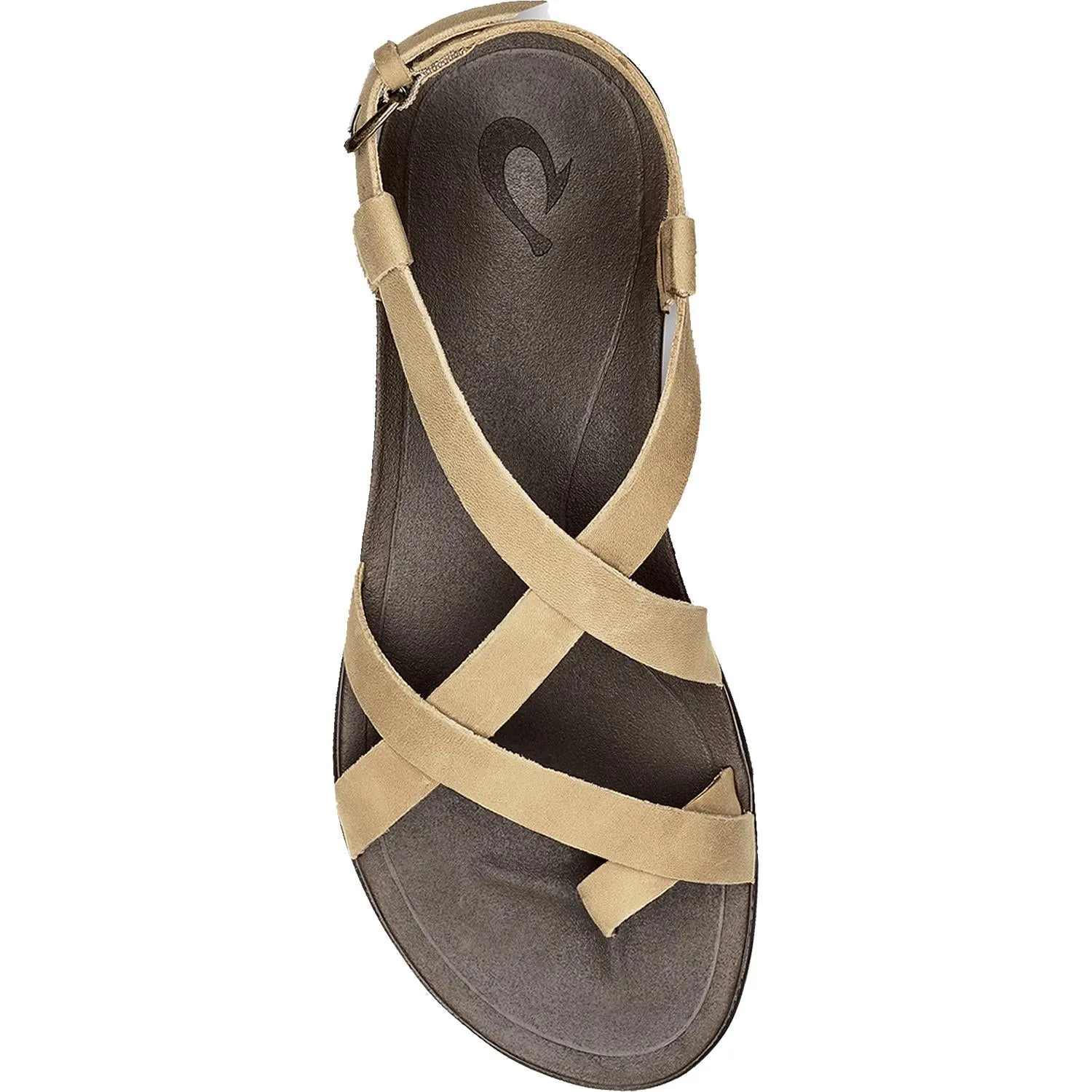 Women's OluKai Upena Golden Sand Leather