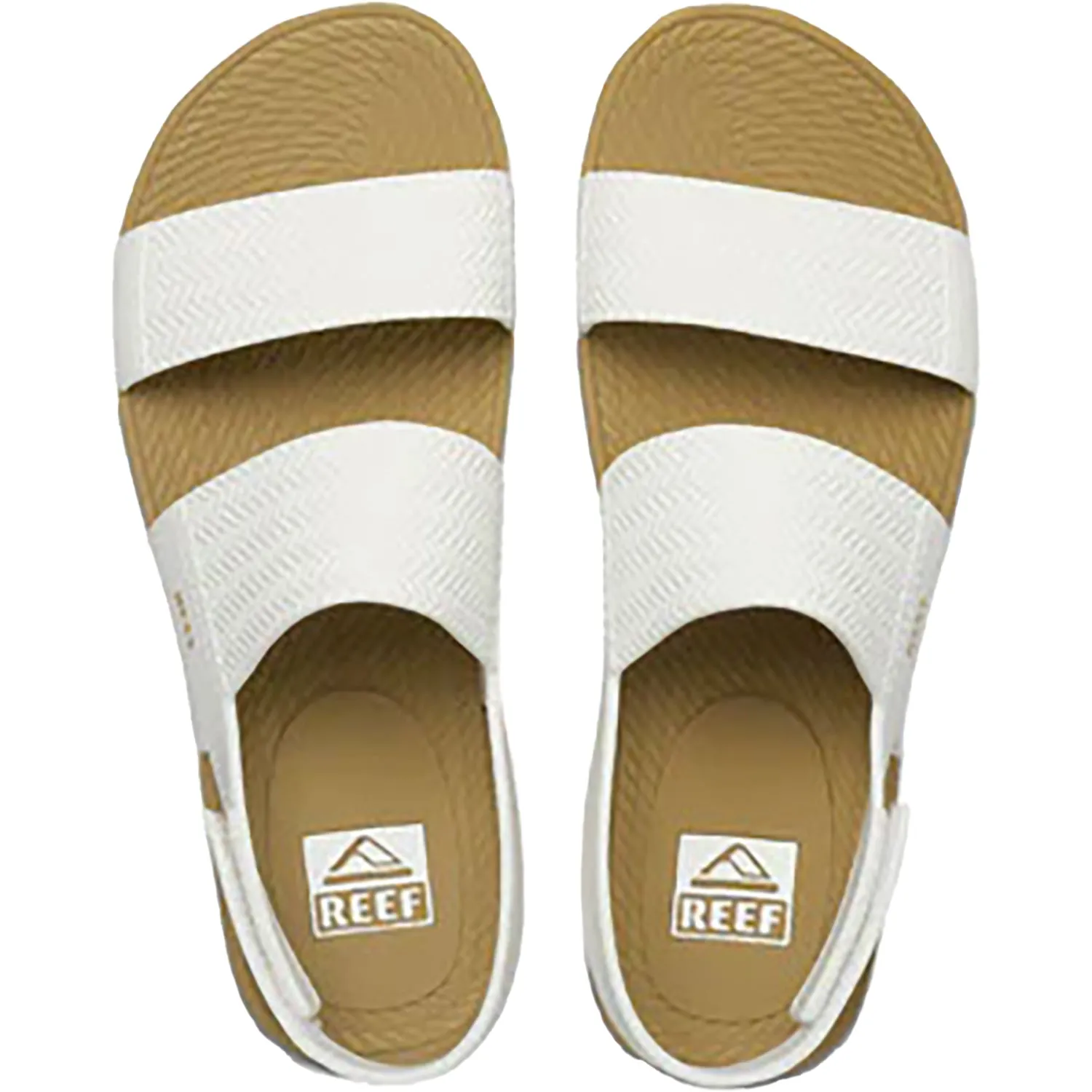 Women's Reef Water Vista White/Tan Synthetic