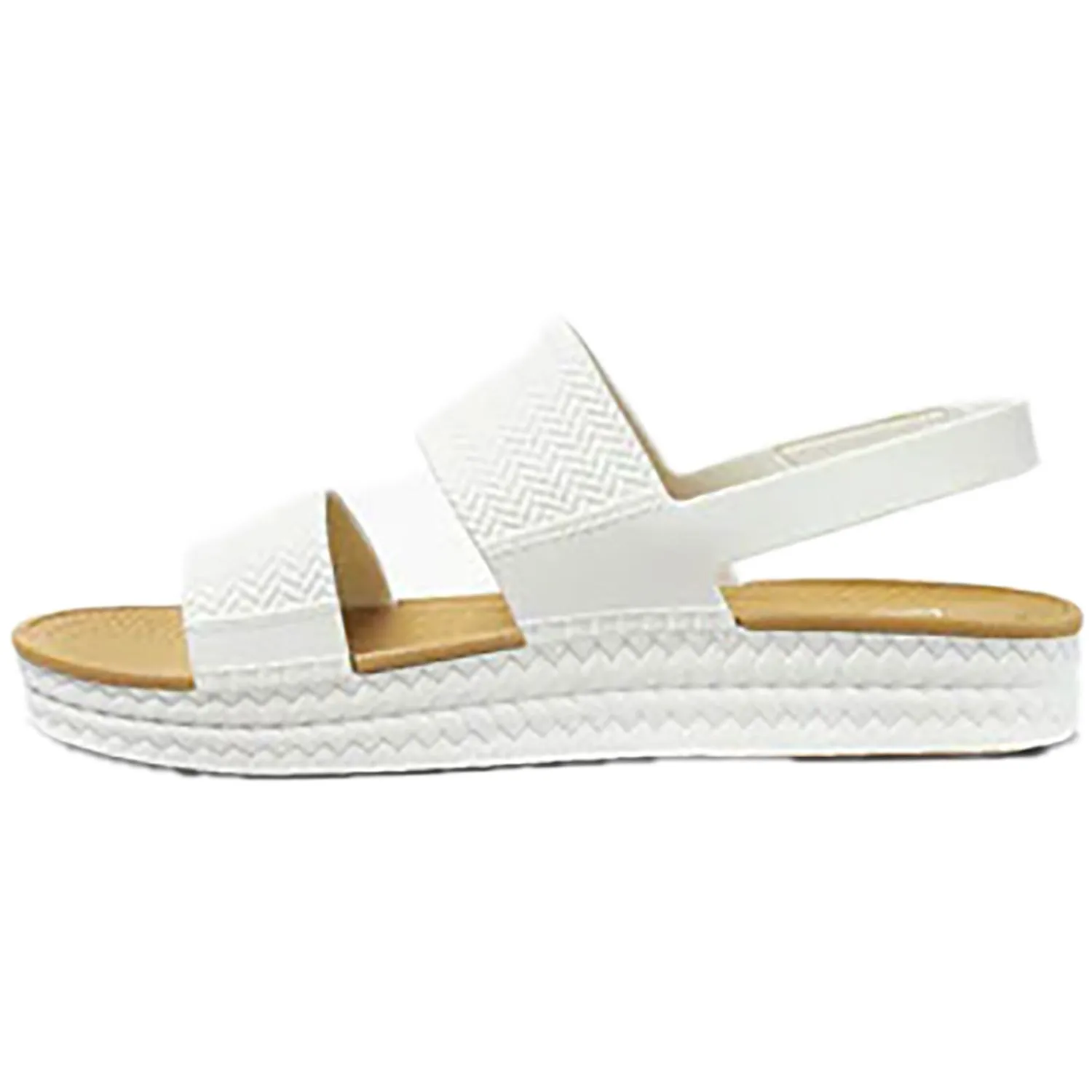 Women's Reef Water Vista White/Tan Synthetic