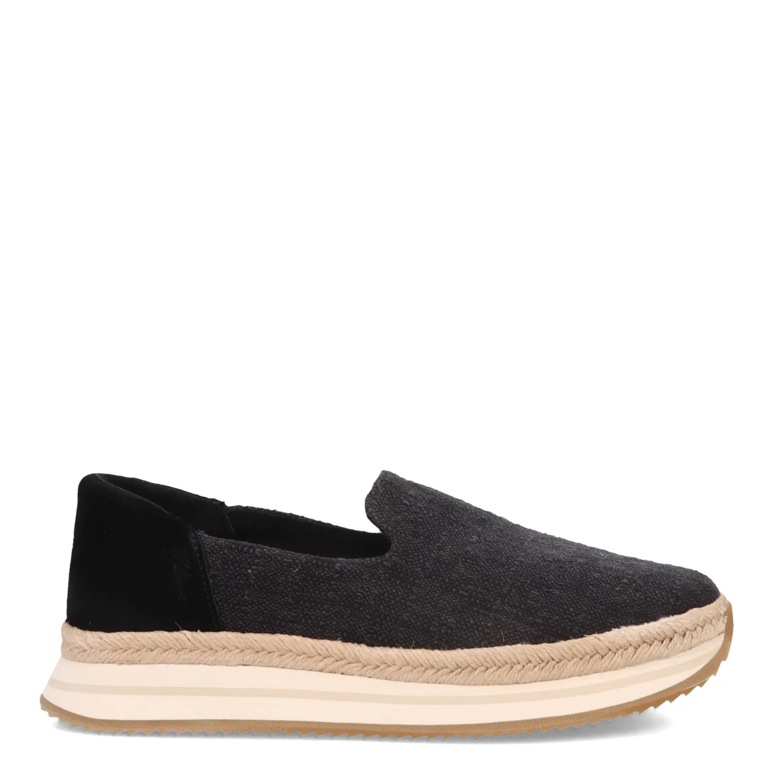 Women's Shoes TOMS JOCELYN Slip On Espadrille Sneakers 10020725 BLACK