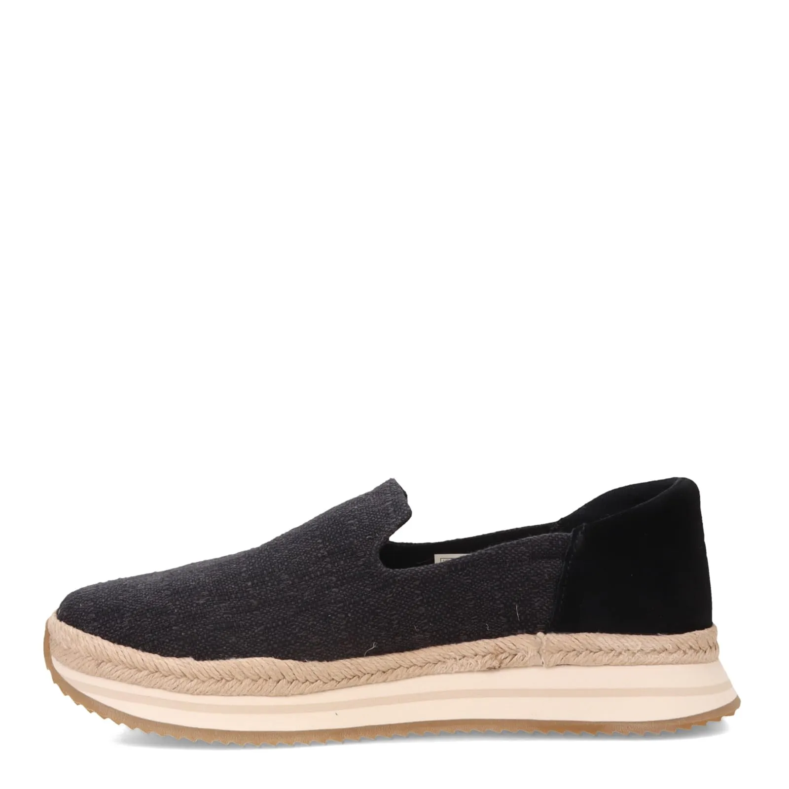 Women's Shoes TOMS JOCELYN Slip On Espadrille Sneakers 10020725 BLACK