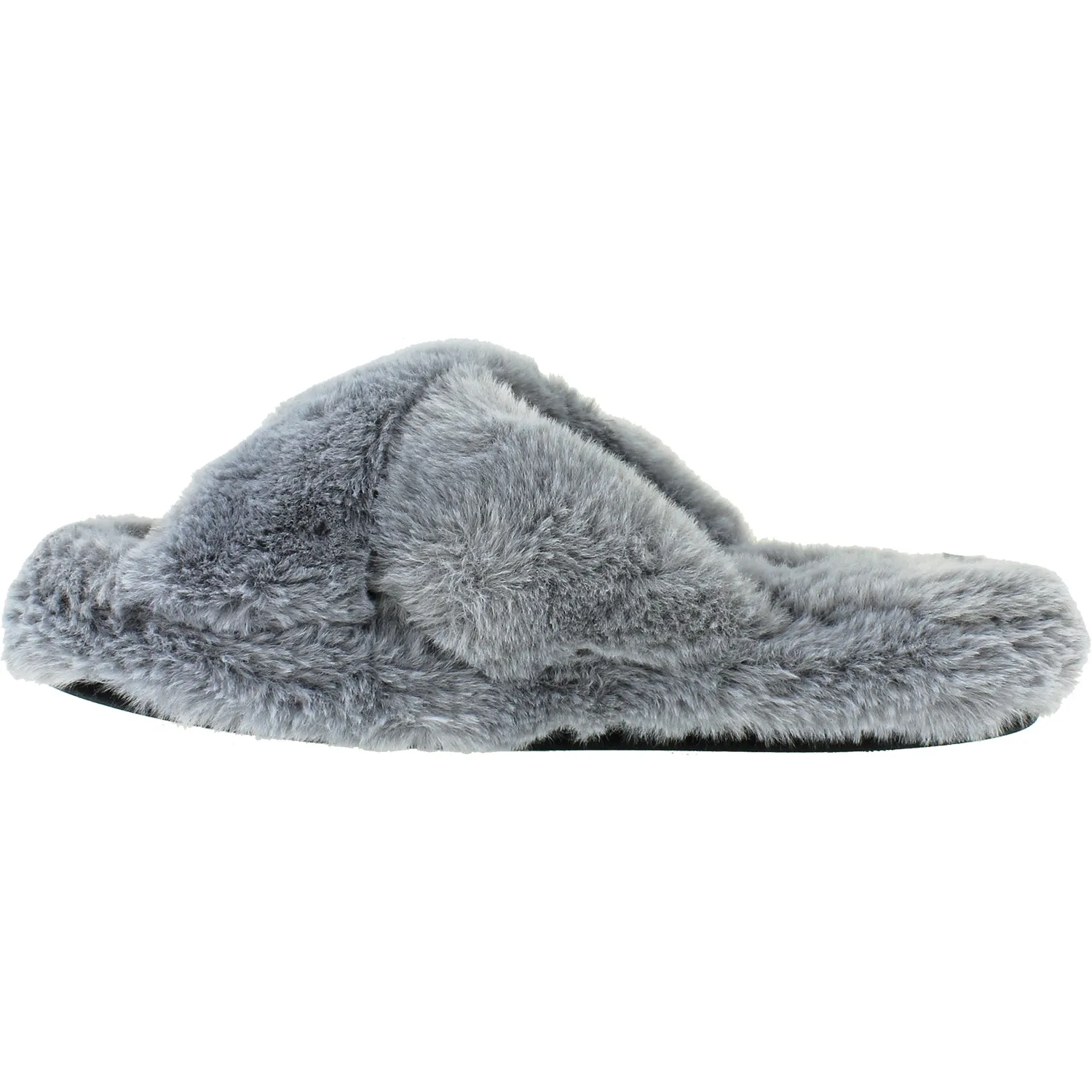 Women's Tempur-Pedic Sloann Grey Faux Fur