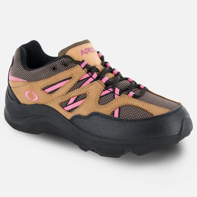 Women's Trail Runner Active Shoe - Sierra Brown/Pink